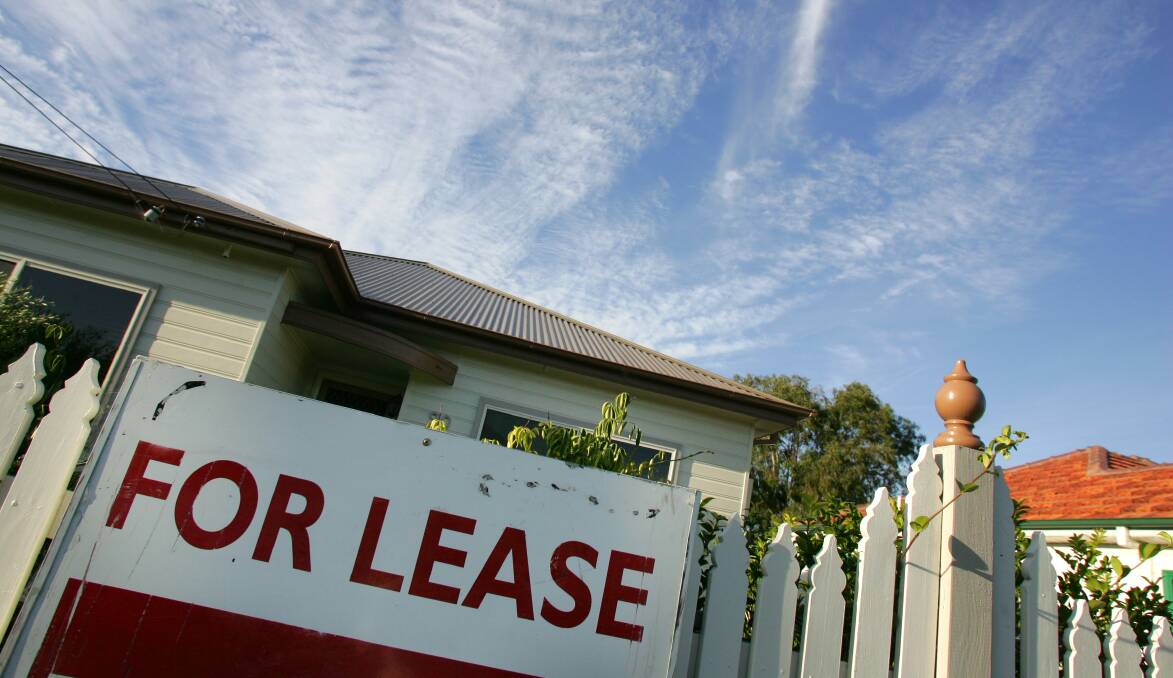 Rent rising: the cost of accommodation is rising too quickly for family budgets. Picture: DEAN OSLAND 