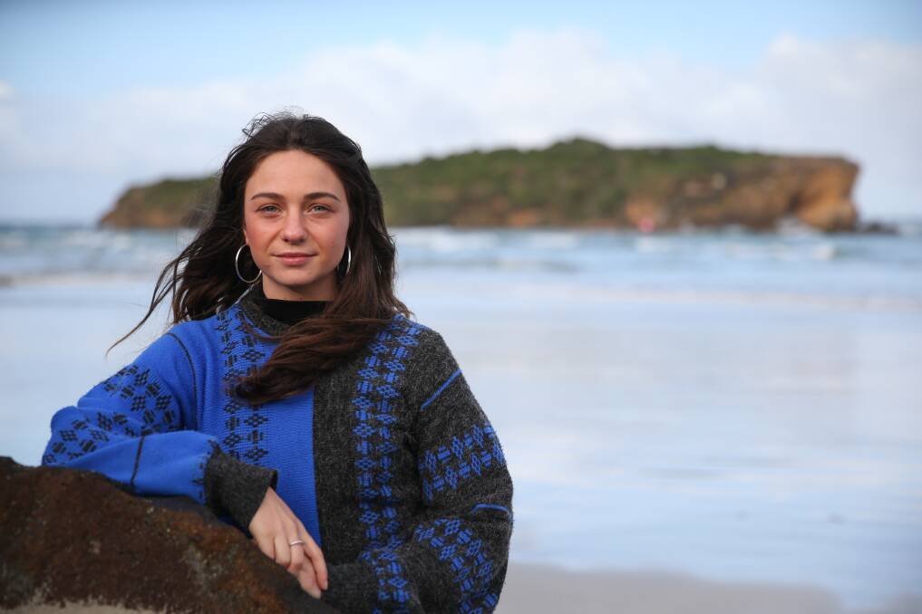 PASSIONATE: Deakin University School of Life and Environmental Science honours student Shelby Lyn Schumacher calculated the recreational value of the penguins at Middle Island to be more than $210,000. Picture: Mark Witte