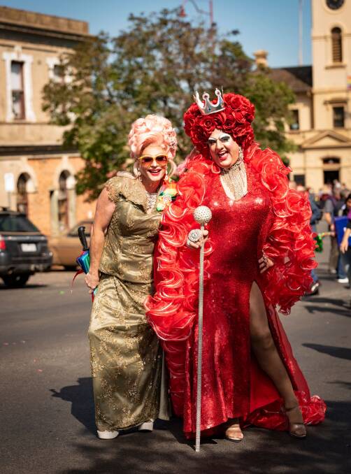 NEW LOOK: The fabulous frocks will once again be strutting the streets of Daylesford for the ChillOut Festival which runs from February 27 to March 8. Picture: supplied