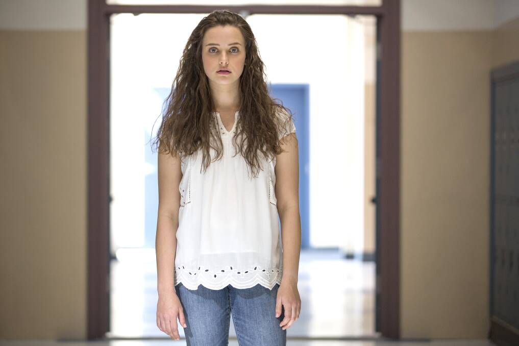 SENSITIVE: Perth actress Katherine Langford stars as the central character in controversial series 13 Reasons Why. Picture: NETFLIX