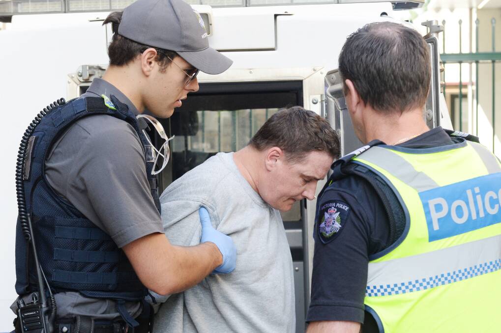 Jarrod Frank, 41, is charged with the murder of Scott Bury. Picture: DARREN HOWE