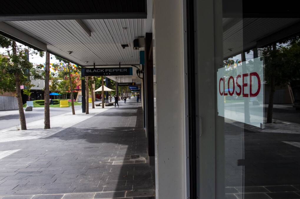Many businesses have been forced to close or reduce their operations to comply with COVID-19 restrictions. Picture: DARREN HOWE