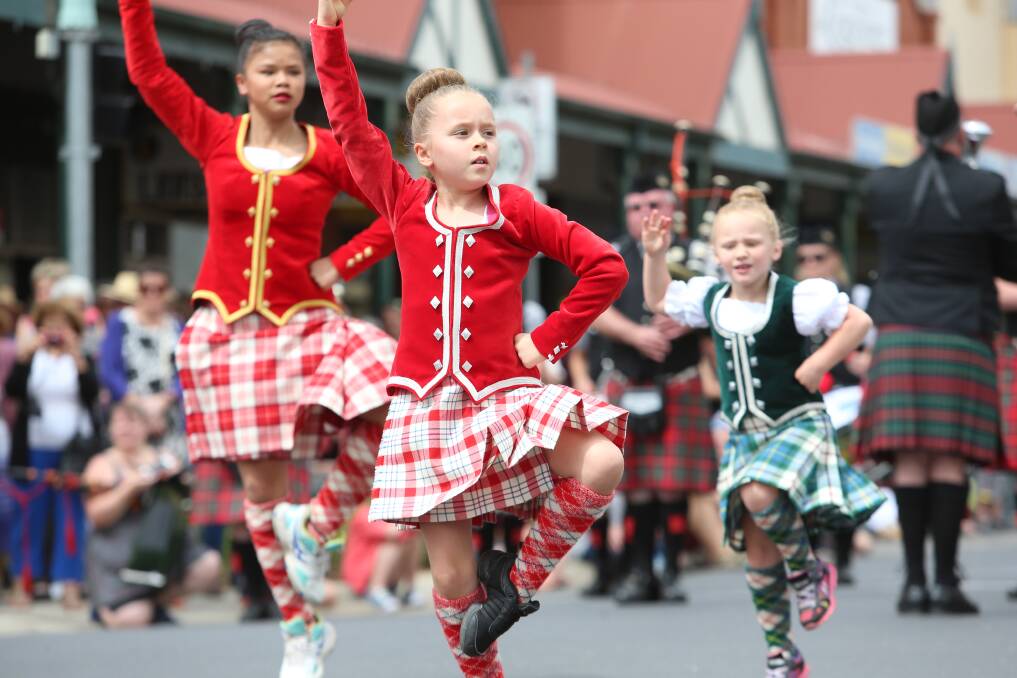 TOE TAPPING: The Highland dancers were among the attractions of the Maryborough Highland Gathering. Picture: GLENN DANIELS