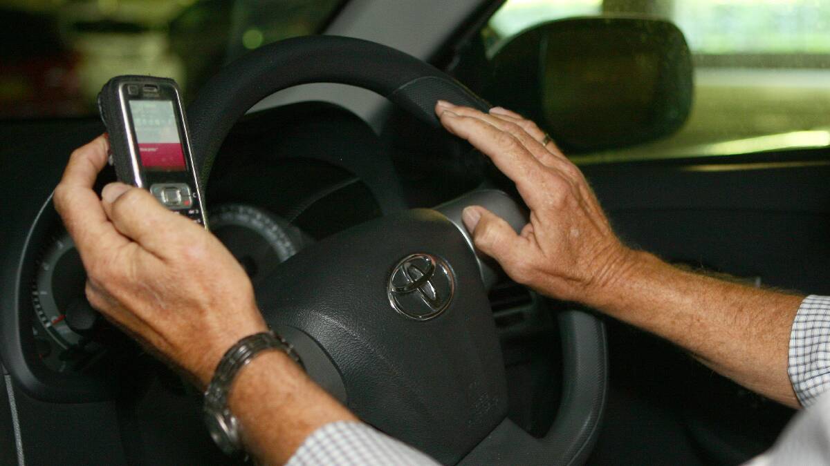 Phones drive motorists to distraction