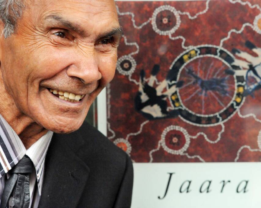 Uncle Brien Nelson, pictured here in 2010, was a strong advocate for his people and culture. Picture: CHRIS MCCORMACK