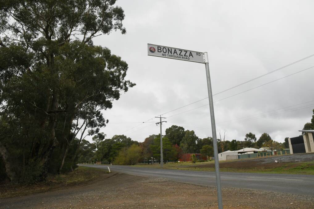 WORRIED: Users of Bonazza Road say turning right onto Maiden Gully Road is hazardous because vegetation blocks their view of oncoming traffic.