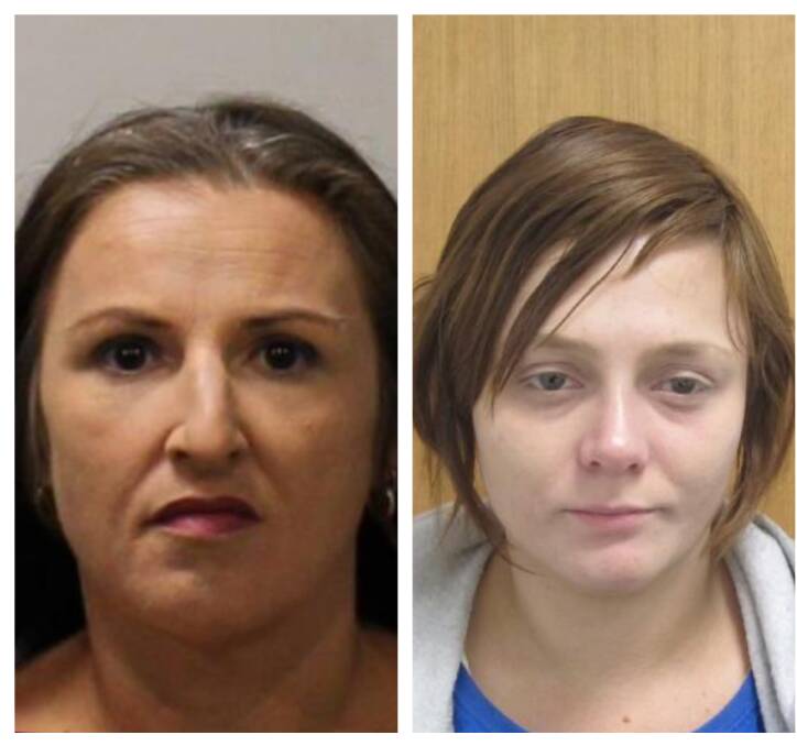 From left, Joanne Bush and Holly Magennis. Pictures: VICTORIA POLICE