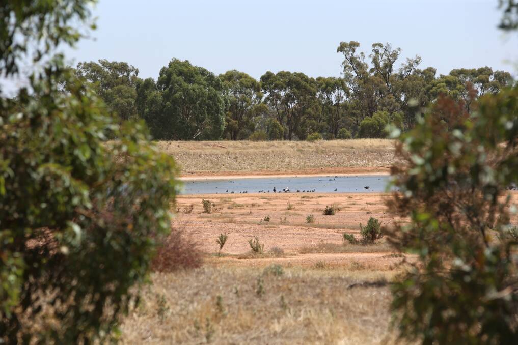 The Woodvale evaporation ponds site. Picture: GLENN DANIELS