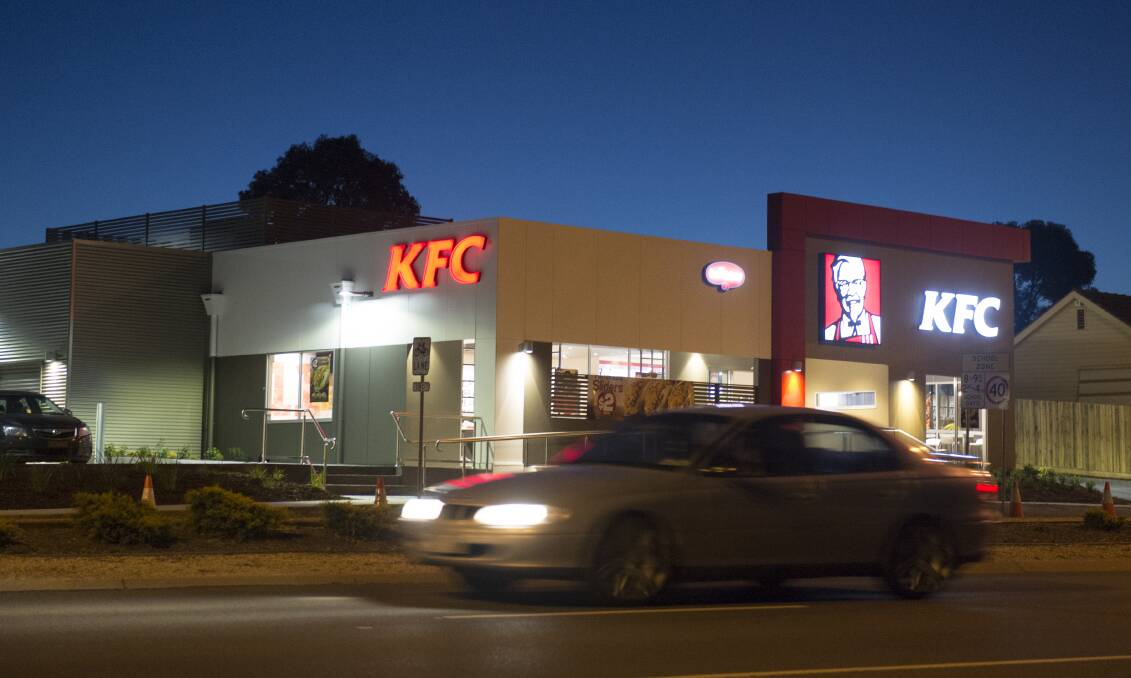 The KFC store in Eaglehawk. Picture: DARREN HOWE