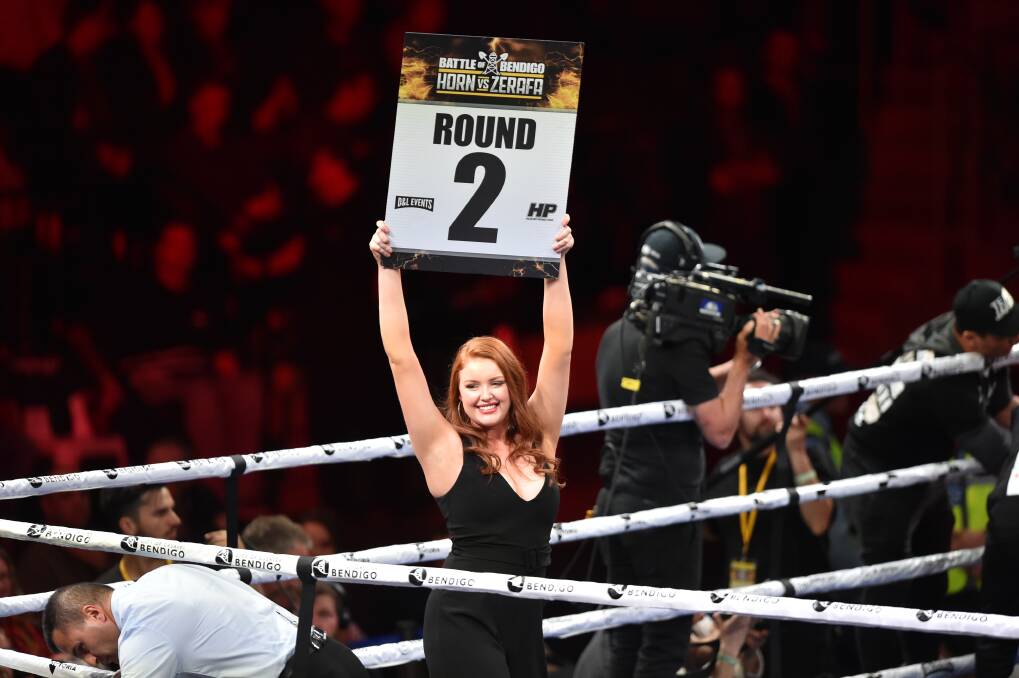 The use of 'ring girls' at last month's Horn v Zerafa match sparked a conversation about gender equality and stereotypes, which Yvonne Wrigglesworth took a firm stance on. Picture: GLENN DANIELS