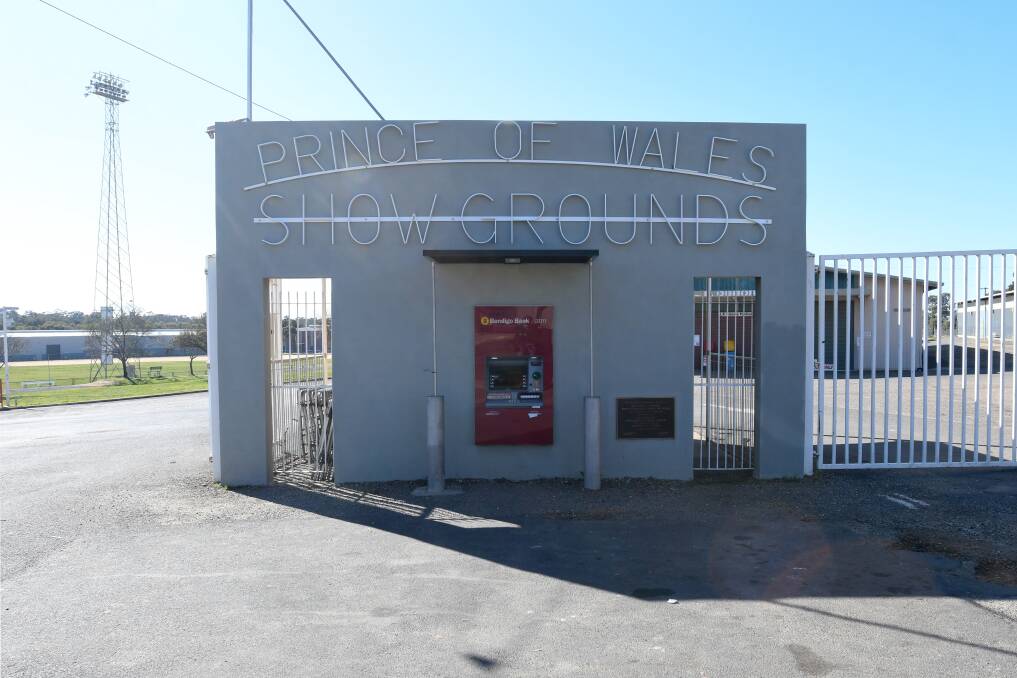 A worker at the Prince of Wales Showgrounds was attacked when he tried to help a man he saw lying on the ground. Picture: NONI HYETT