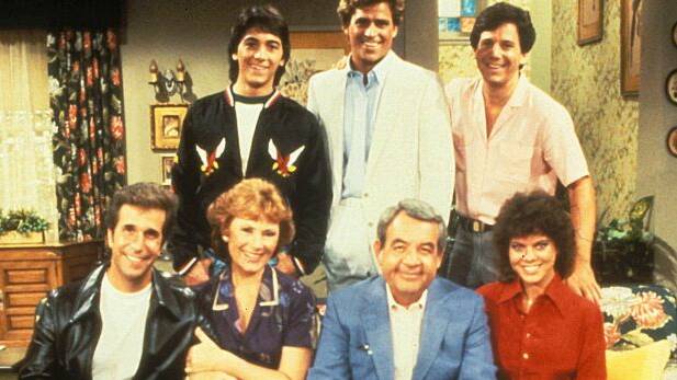 The cast of Happy Days.