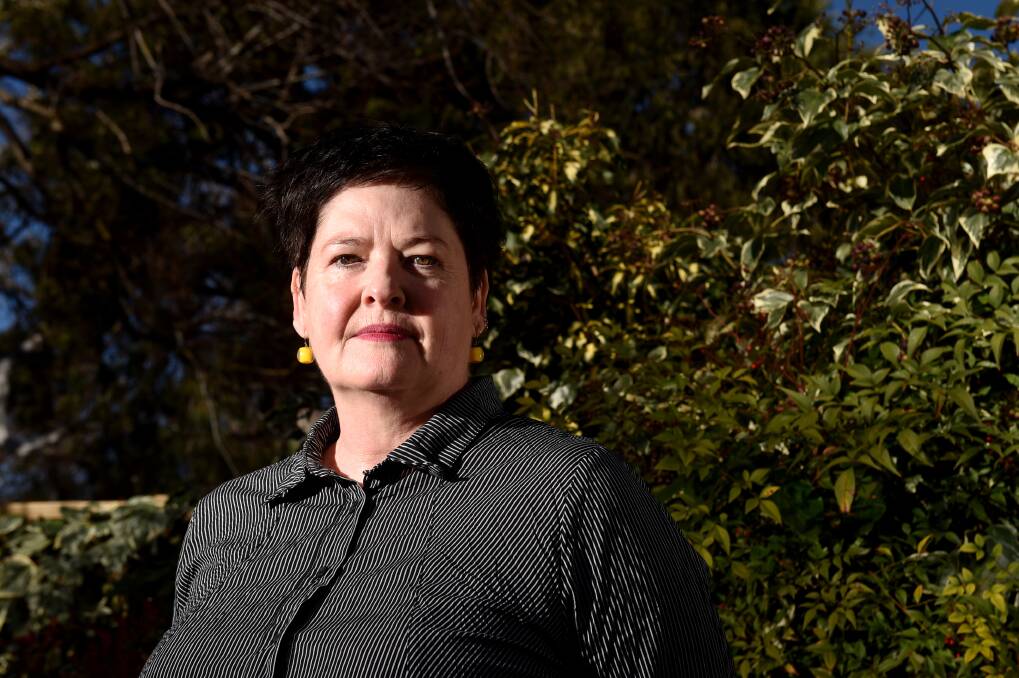 CASA Central Victoria's chief executive officer, Kate Wright, says a new report on sexual assault reflects local trends. Picture: DARREN HOWE
