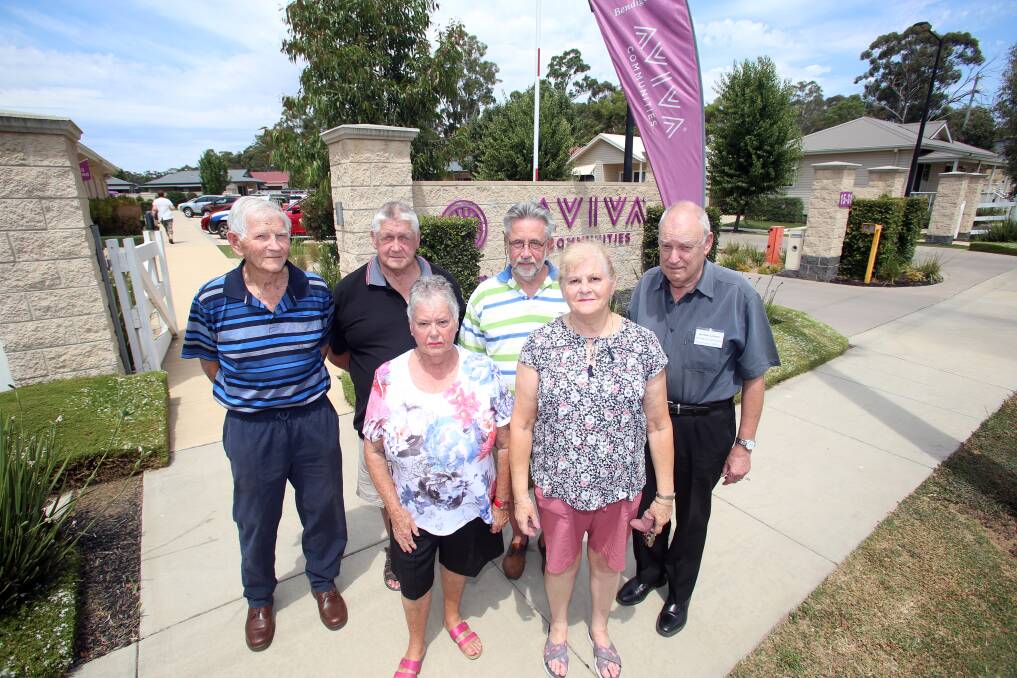 DISAGREEMENT: Members of the Aviva Communities Bendigo residents' committee plan to take management to Victorian Civil and Administrative Tribunal over what they say were misleading claims. Picture: GLENN DANIELS