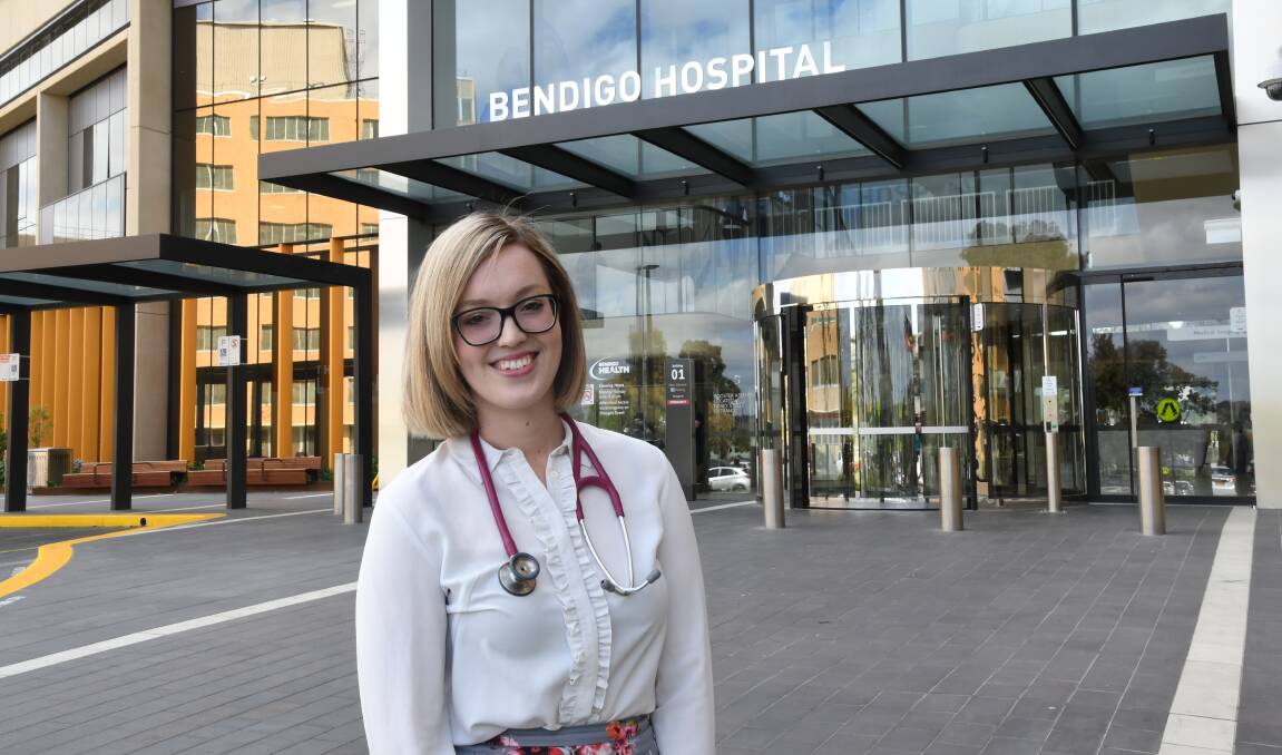 ACHIEVEMENT: Bendigo Health intern Dr Skye Kinder has been named Victoria's Junior Doctor of the Year.