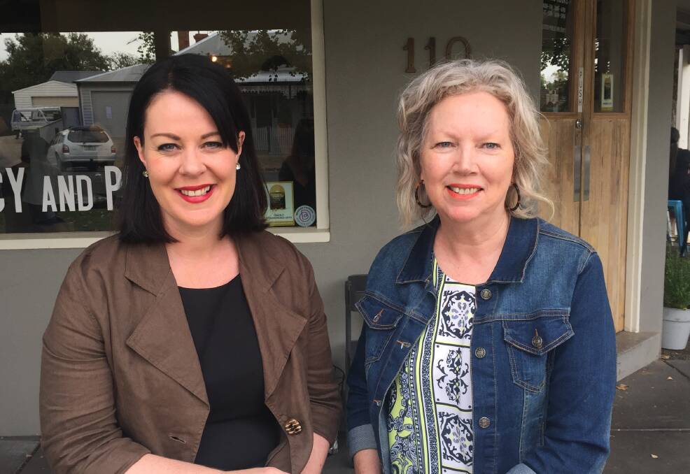Community Leadership Loddon Murray executive officer and Women's Health Loddon Mallee chief executive officer Tricia Currie are looking forward to what comes out of the retreat.