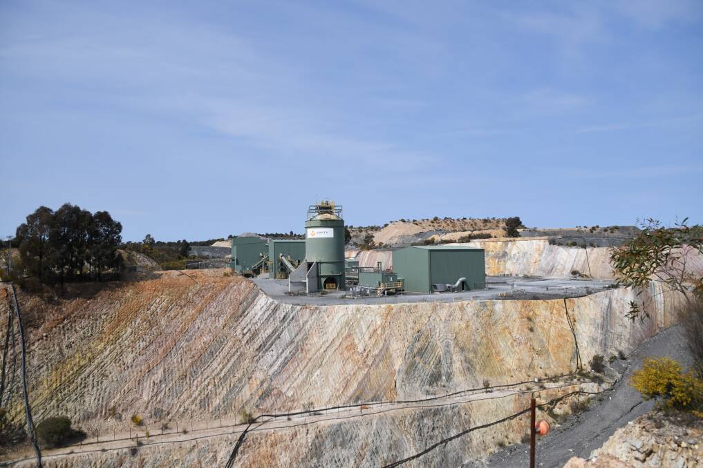 The Kangaroo Flat mine site.
