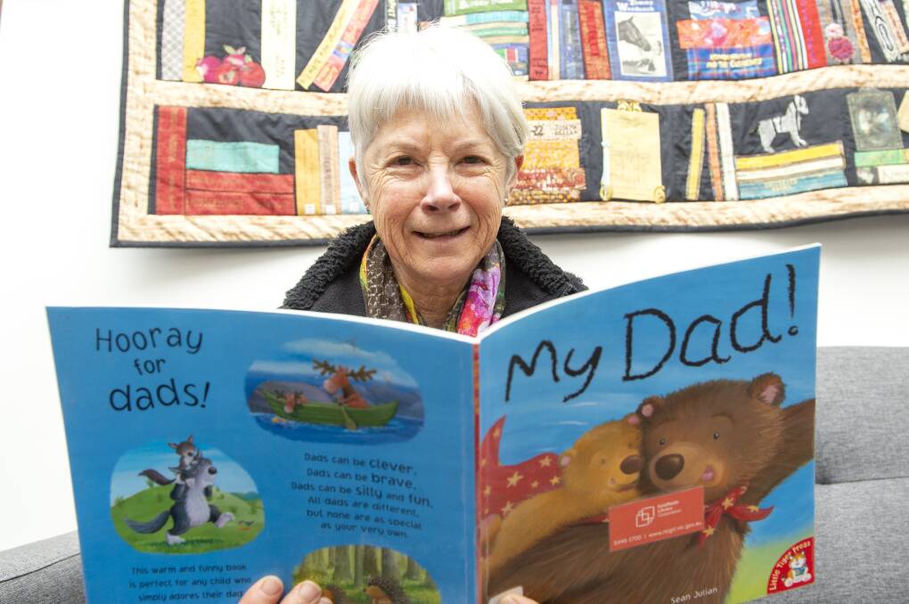 Read Along Dads was initially planned to run for just a few months, but Denise Jepson says it was so popular it couldn't be stopped. Picture: DARREN HOWE