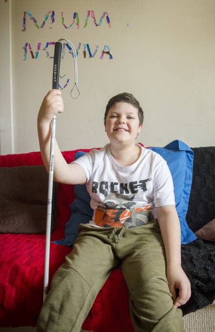 HELP: Sebastian Belleggia, 10, has autism and other conditions that can make things difficult for him. Pictures: DARREN HOWE