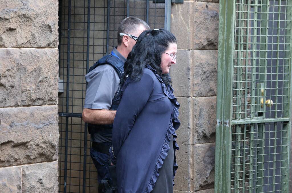 Megan Featherby, pictured here leaving court last month, will spend at least the next 11 months in prison. 