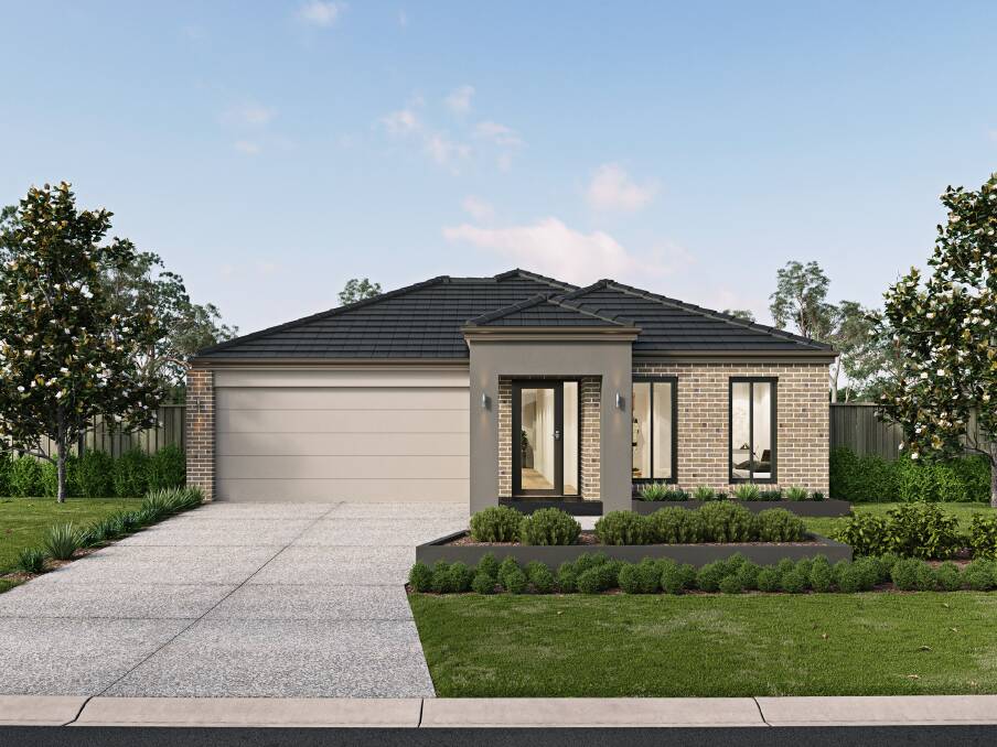 Sally's home was from the Freedom range with the Aspire facade. Picture Metricon Homes