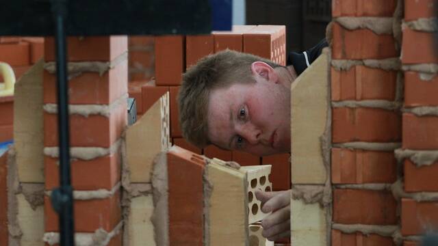 Meet the brickie named in the top 10 in the world