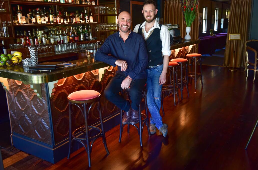 NEW LOOK: The Palais' Richard Fanale and Brendan Wykes at the refurbished venue. Picture: BRENDAN McCARTHY