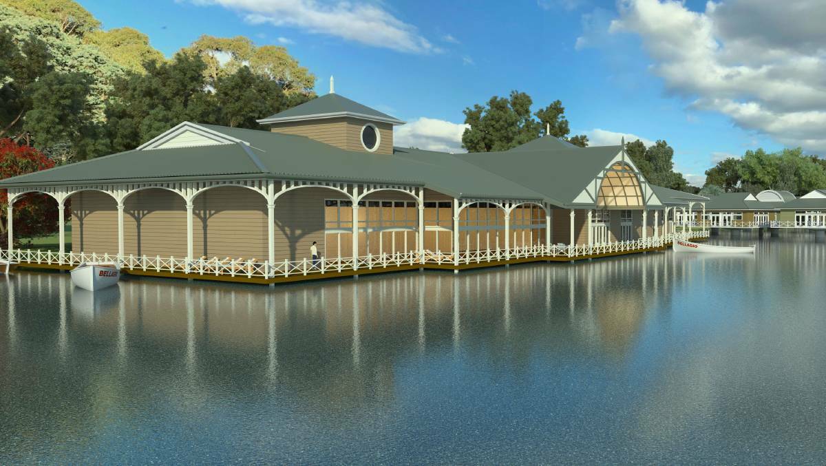 LAKESIDE: An artist's impression of the proposed development, just outside of Daylesford. 