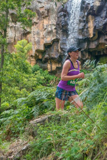 COMPETITOR: The Goldrush Trail run takes runners past waterfalls and other notable natural assets in the Hepburn-Daylesford region. Photo: Matt Hull