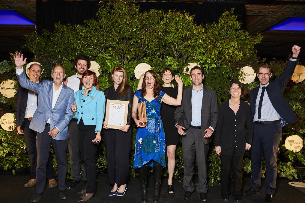 HAPPY: Stakeholders involved in the project were excited with the award win. Photo: Supplied