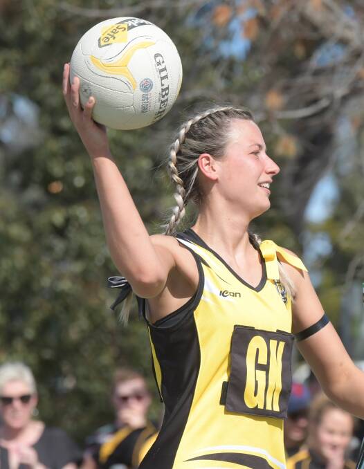 Kyenton has stamped its return to A-grade with a victory, but it's come at a cost with an injury to Stephanie Penning. File picture: NONI HYETT