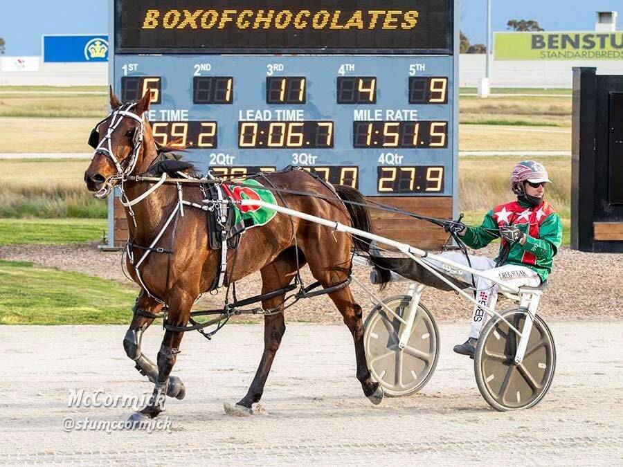 Greg Sugars and Boxofchocolates at Tabcorp Park Melton. Picture: STUART McCORMICK