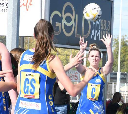 Abbey Clohesy was one of Golden Square's best in a win over South Bendigo. 