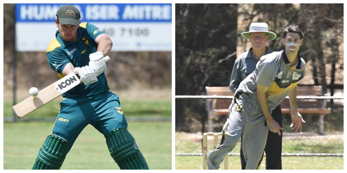 Spring Gully's Rhys Webb and United's Kane Goldsworthy were solid contributors in their team's T20 wins on Tuesday night.