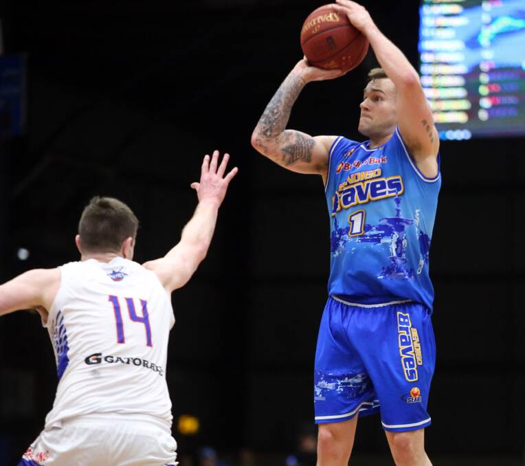 THREAT: Jeremy Kendle has led the SEABL in scoring this season, his first in Bendigo. Picture: GLENN DANIELS
