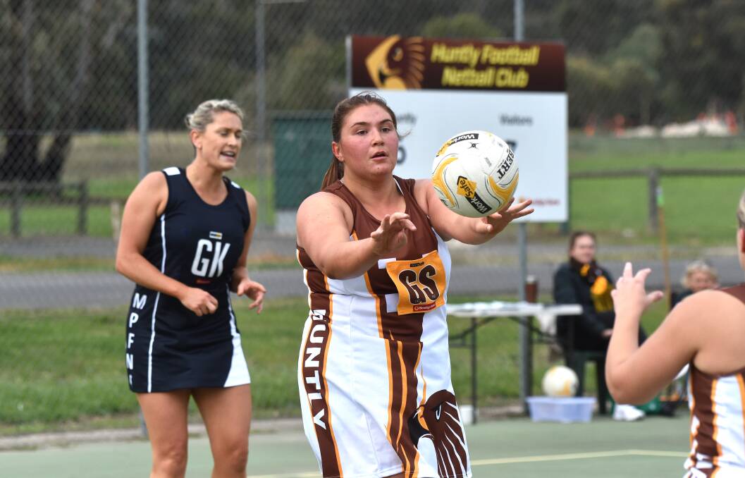 A major factor in Huntly's win over North Bendigo last week, Chloe Fletcher will have another big role to play against Colbinabbin on Saturday. 