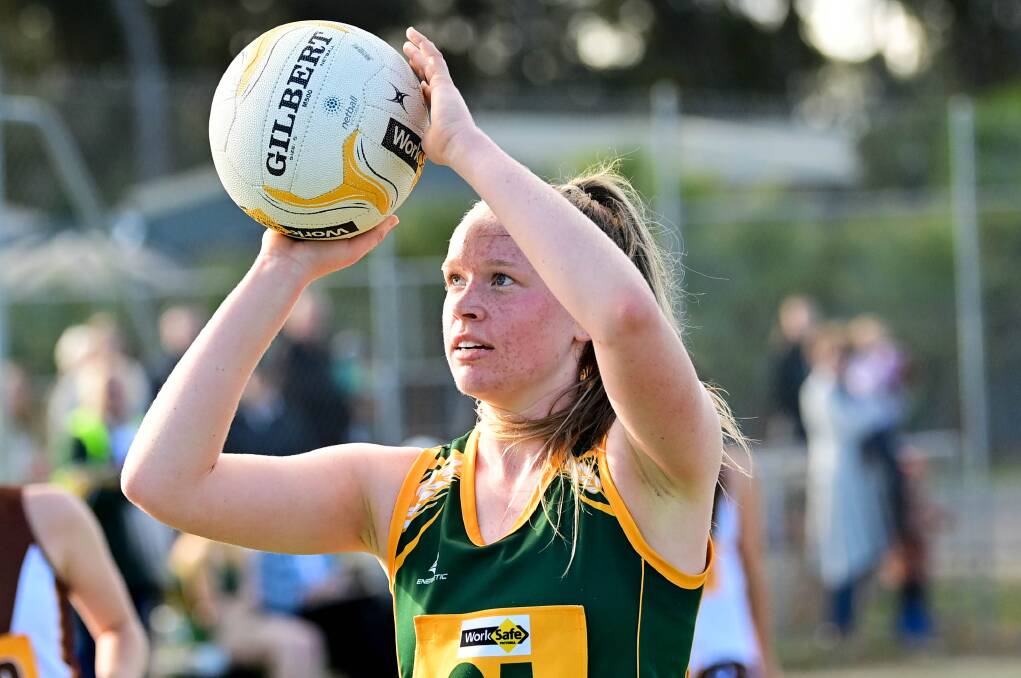 Ella Kerlin was in brilliant touch for City West Falcons 23-and-under VNL team on Wednesday night. File picture by Brendan McCarthy