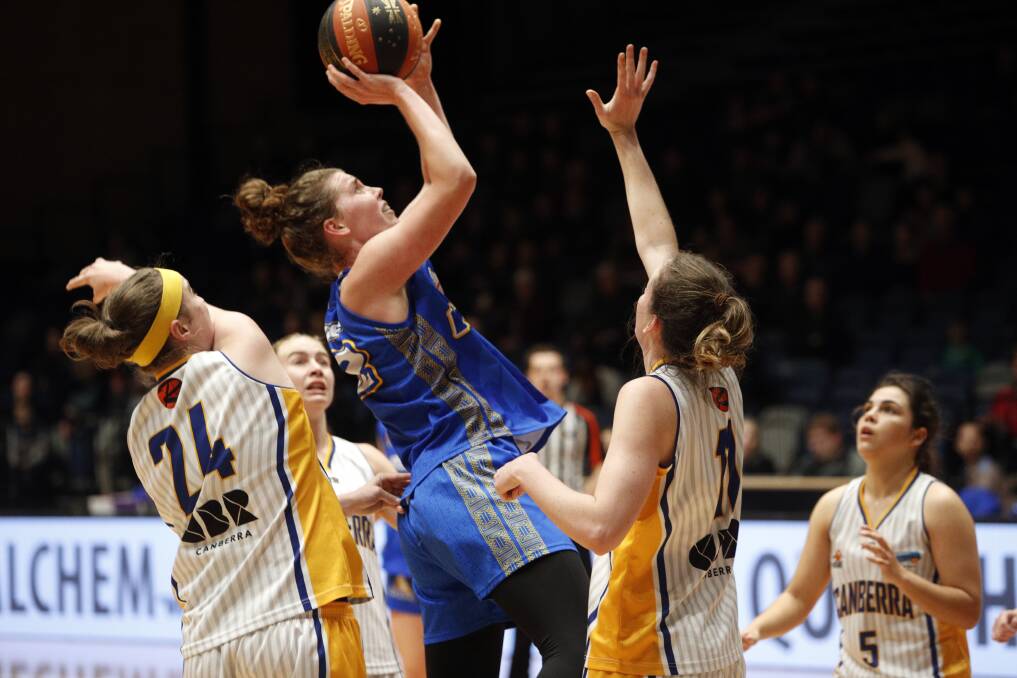 Nadeen Payne will be a key for Bendigo Braves in this weekend's SEABL preliminary final against Kilsyth Cobras.