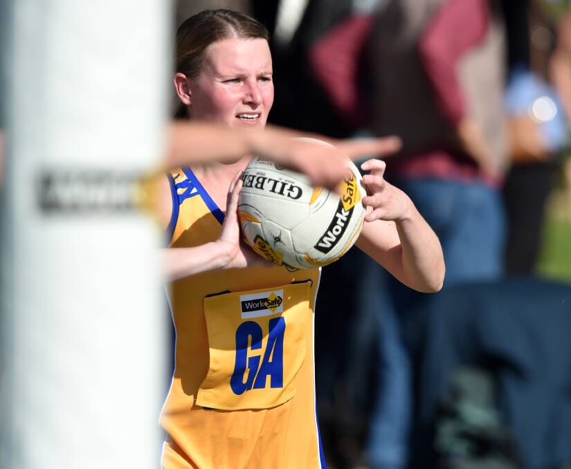 Huntly's Ash Jenkyn during a HDFNL inter-league game in 2017.