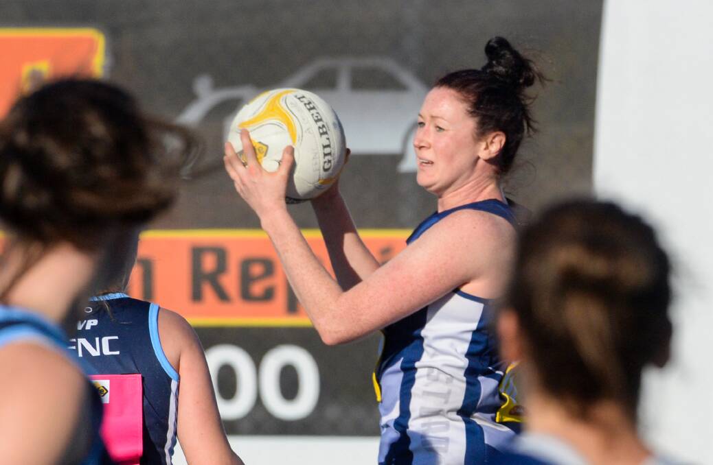TOP: Steph Freemantle has won the Storm's A-grade best and fairest award for a second time. Picture: DARREN HOWE