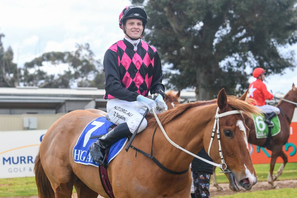 Big Boy's Girl formed part of a double for Kym Hann at Corowa last Thursday. Picture: RACING PHOTOS