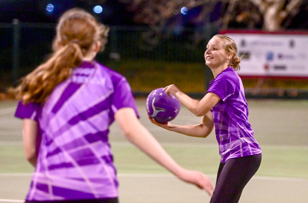 Neve Pinner, in training with the BSNA squad for last month's Association Championships, is one of 10 players selected in North Central's 15-and-under squad. Picture: BRENDAN McCARTHY