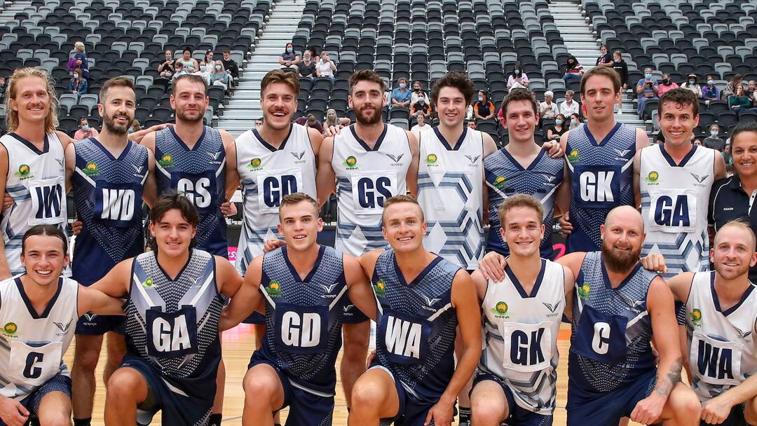 Cowling steps up for Victoria at men's and mixed netball nationals