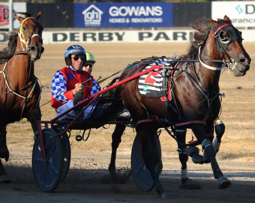 The red, white and blue colours of Aaron Bain Racing are set to become a more prominent sight at racetracks across Victoria following the opening of a new satellite stable near Bendigo.