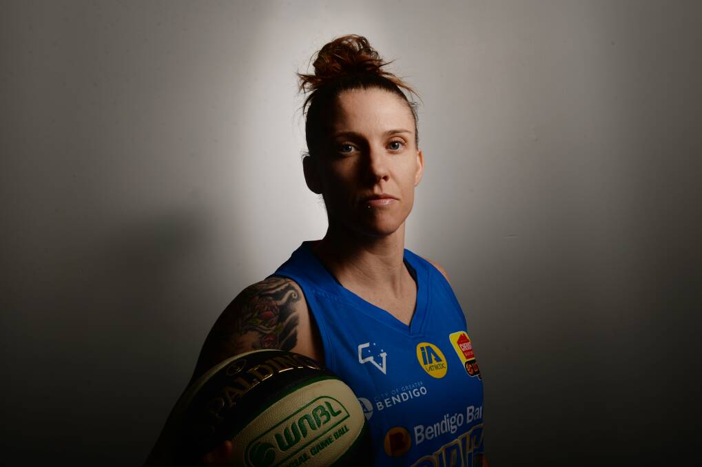 Nat Hurst is one of 10 new names on the Bendigo Spirit roster and brings with her a wealth of WNBL: championship experience. Picture: DARREN HOWE