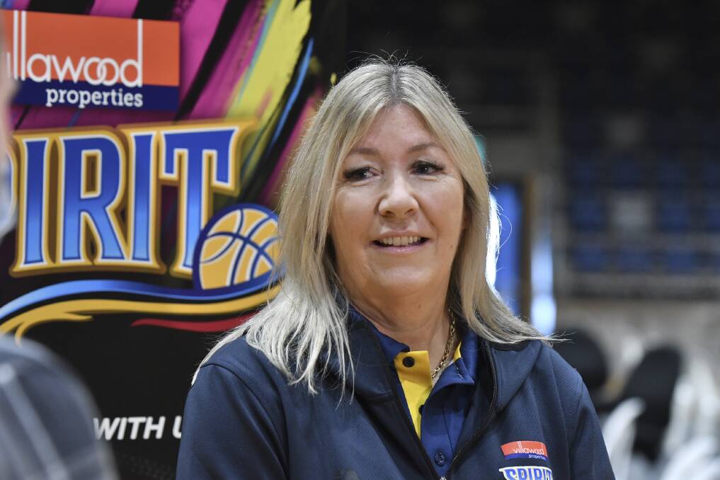 Bendigo Spirit coach Tracy York is back for her third season at the helm. Picture: NON HYETT