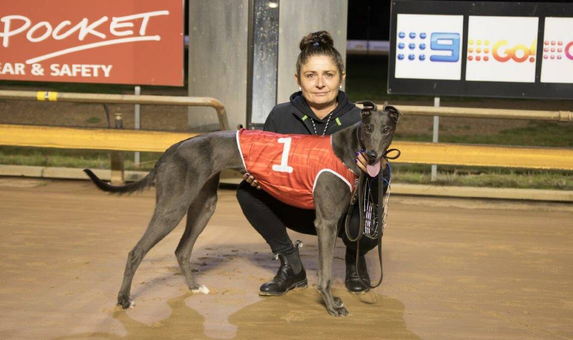 Dallas Massina and Lalina will fly the flag for locals in tomorrow night's Gold Rush Maiden Final in Bendigo. Picture: AMBER MANNING PHOTOGRAPHY