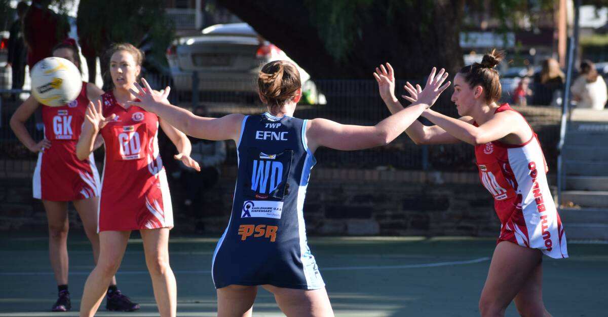 Midcourt recruit Keiarah Brooks has already proven to be a wonderful acquisition for South Bendigo, which will look to build on its 2-0 start to the season against Gisbrone on Saturday. Picture: KIERAN ILES