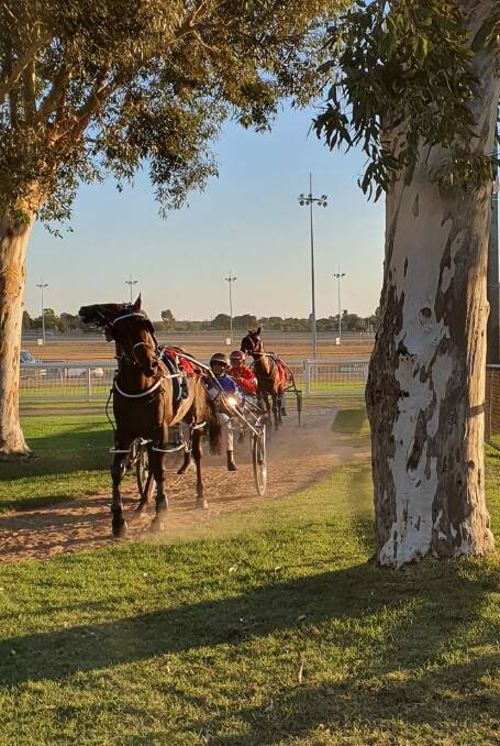 Waiting For You, driven by Jackie Barker, broke through for her maiden win at Swan Hill on Tuesday night. 