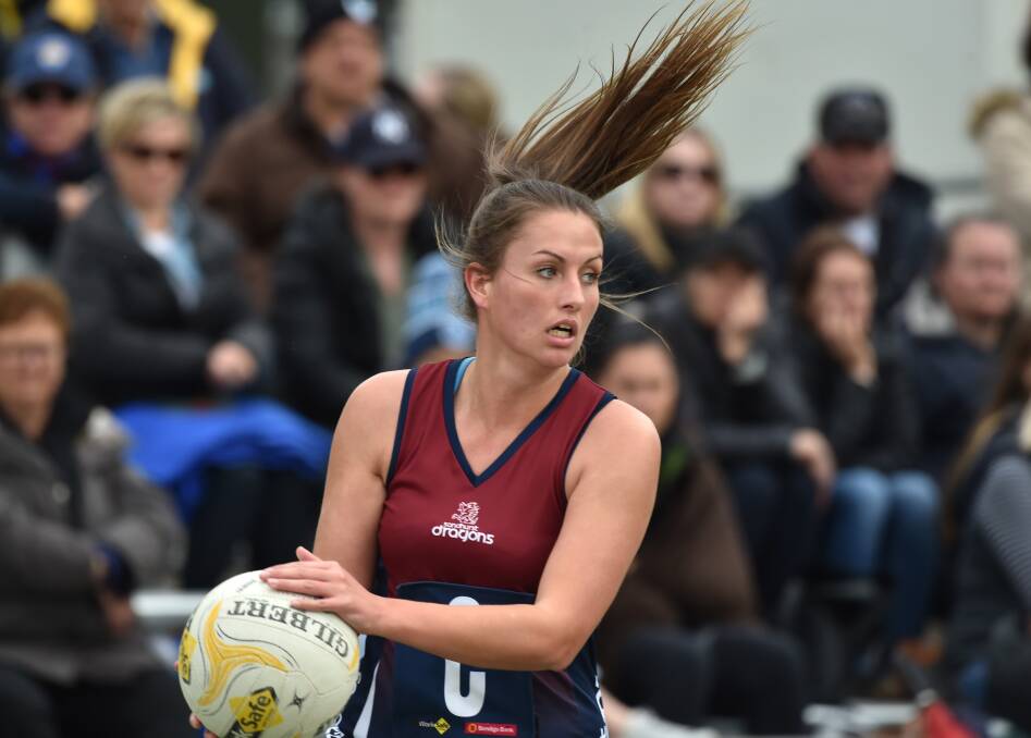 SECOND CHANCE: Sandhurst will look to rebound and earn a grand final berth when it meets Kangaroo Flat this Saturday at 4pm. Pictured is Brooke Bolton. 